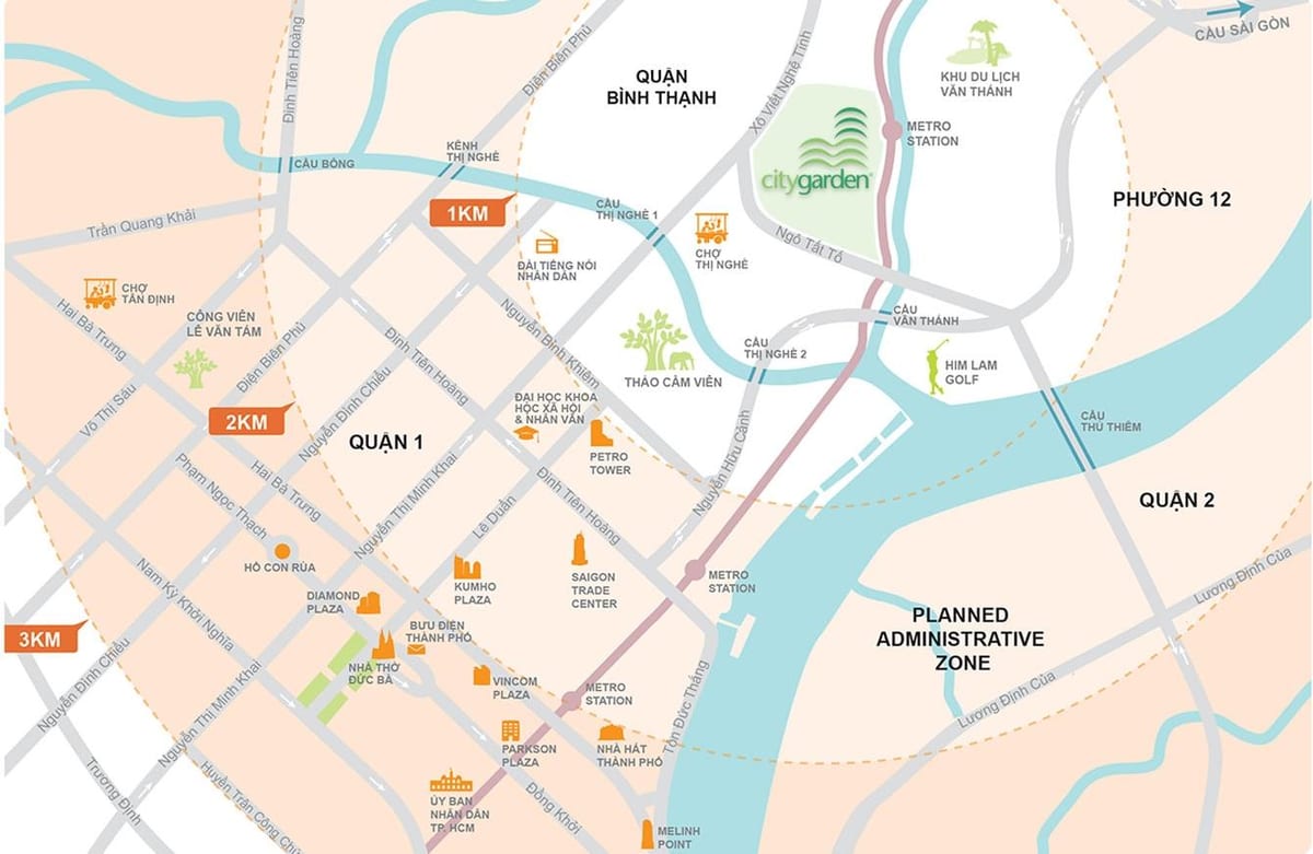 지도 binh thanh district