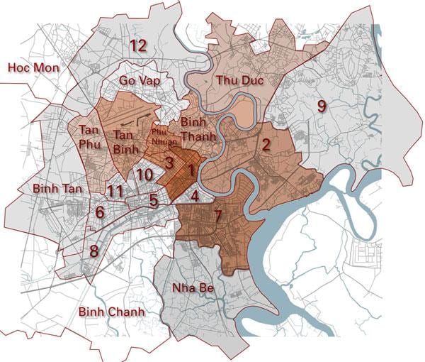 지도 saigon