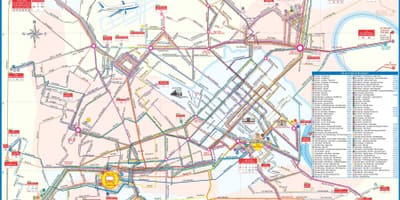 Ho chi minh city bus 지도