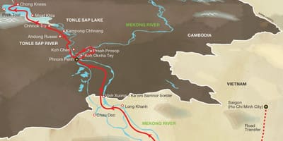 지도 saigon river 