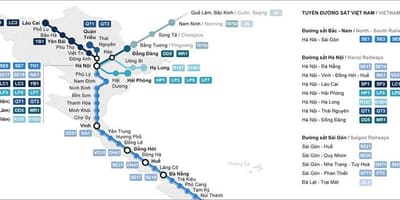 Railway station ho chi minh city 지도