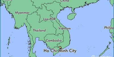 지도 ho chi minh city 세계