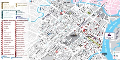 지도 hcmc district1